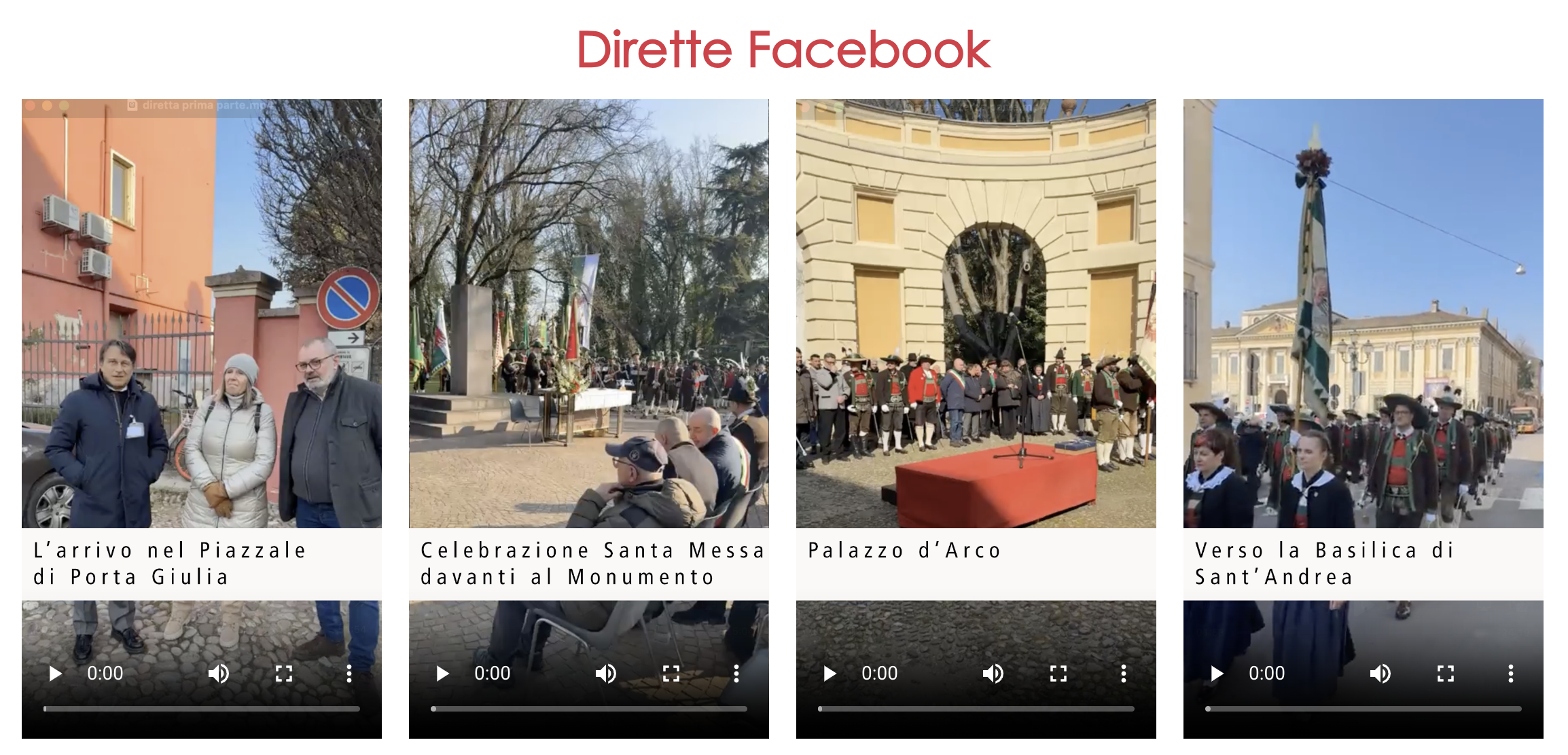 Dirette Facebook